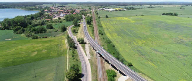 Przebudowa DK92 w Wilkowie