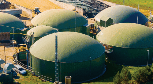 Instalacja biogazowa na terenie gospodarstwa rolnego, biometan