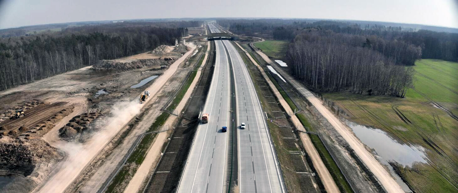 Autostrada A2 coraz bliżej ukończenia na odcinku Siedlce – Biała Podlaska