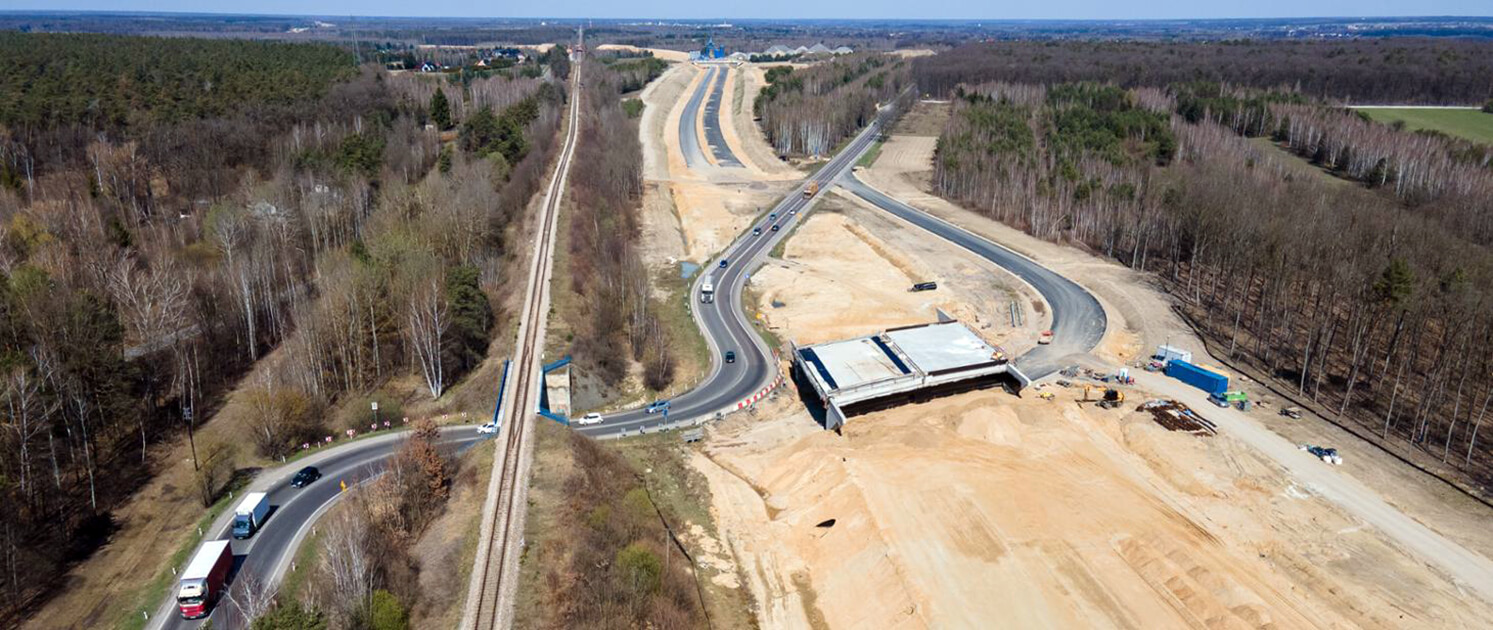 Budowa S19 – ruch wahadłowy na DK19 w Wandzinie