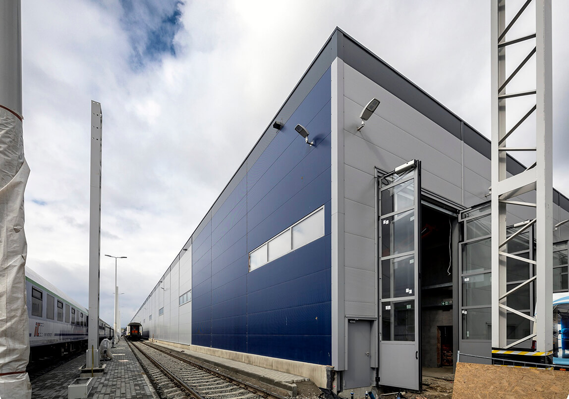 Budowa centrum serwisowego PKP Intercity w Przemyślu, centrum serwisowe Przemyśl
