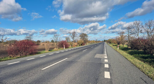 Wiosenne remonty dróg krajowych – DK45 obwodnica Poborszowa