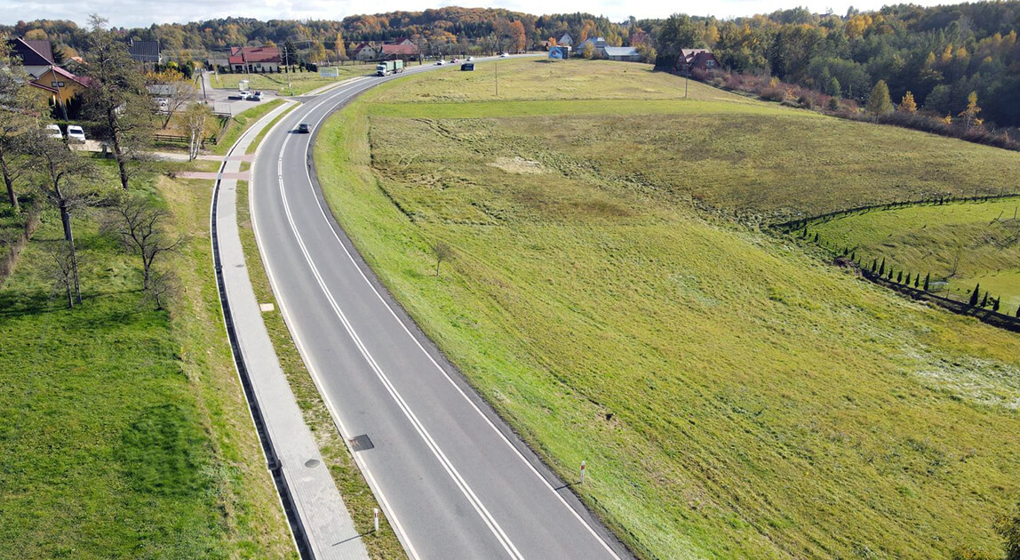 Planowany przebieg nowej drogi krajowej nr 75, Sądeczanka, DK75 w Gnojniku