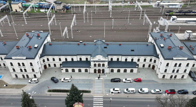 Dworzec w Czechowicach-Dziedzicach po przebudowie