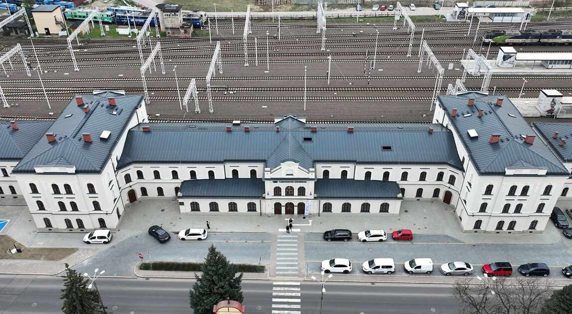 Dworzec w Czechowicach-Dziedzicach po przebudowie
