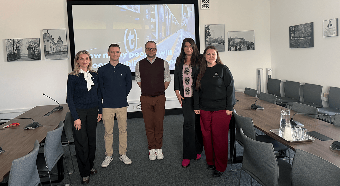 Transport publiczny w Warszawie – spotkanie delegacji z Ukrainy