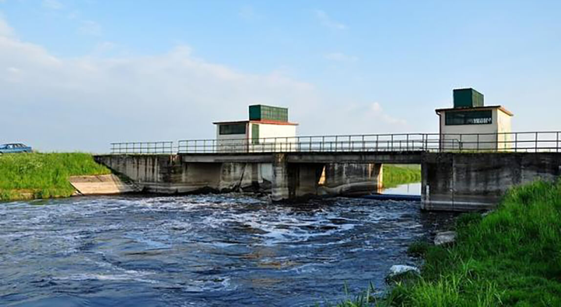 Naprawa jazów narwiańskich – Jaz Złotoria