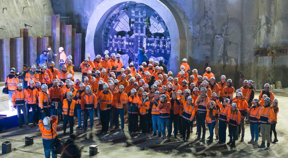 Podłęże–Piekiełko: pierwszy tunel kolejowy wydrążony