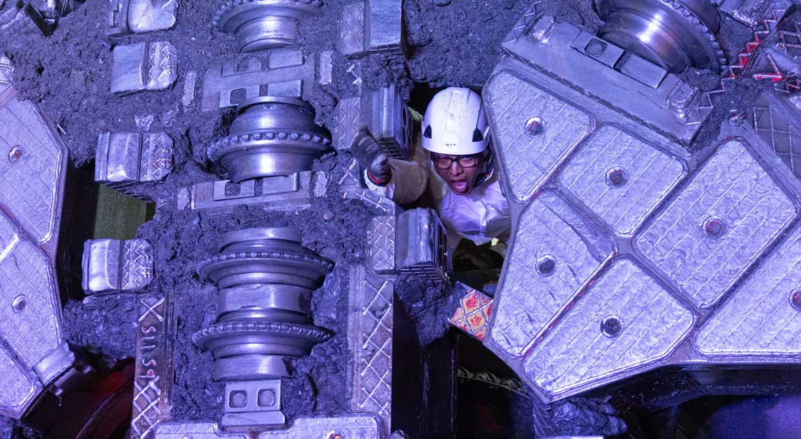 Podłęże–Piekiełko: pierwszy tunel kolejowy wydrążony