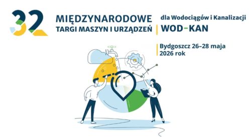 XXXII Targi WOD-KAN 2026 odbędą się w maju w Bydgoszczy