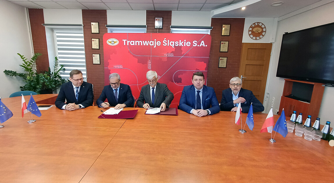 ZUE podpisała trzy umowy z Tramwajami Śląskim o wartości 52 mln zł