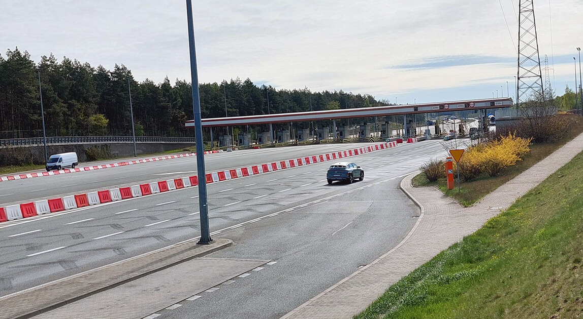 Autostrada A2 w Wielkopolsce, punkt poboru opłat Zdżary