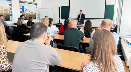 Spotkanie prezesa Wód Polskich Mateusza Balcerowicza ze studentami i kadrą Politechniki Warszawskiej dotyczące współpracy w gospodarce wodnej, Wody Polskie współpraca