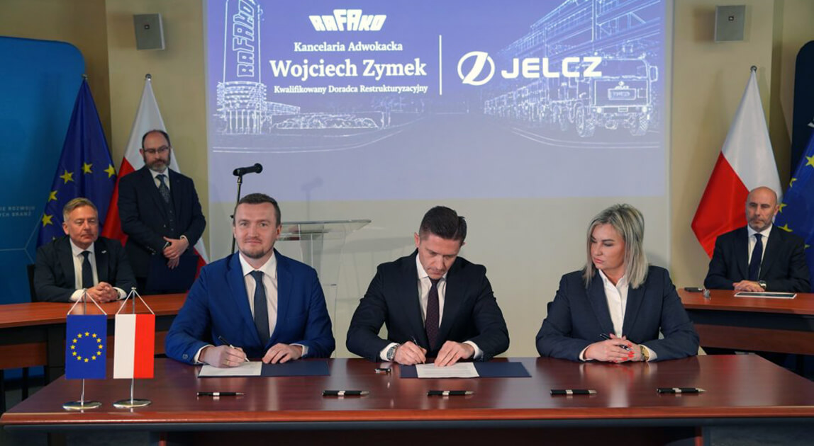 Jelcz podpisał porozumienie dotyczące dzierżawy zorganizowanej części przedsiębiorstwa RAFAKO