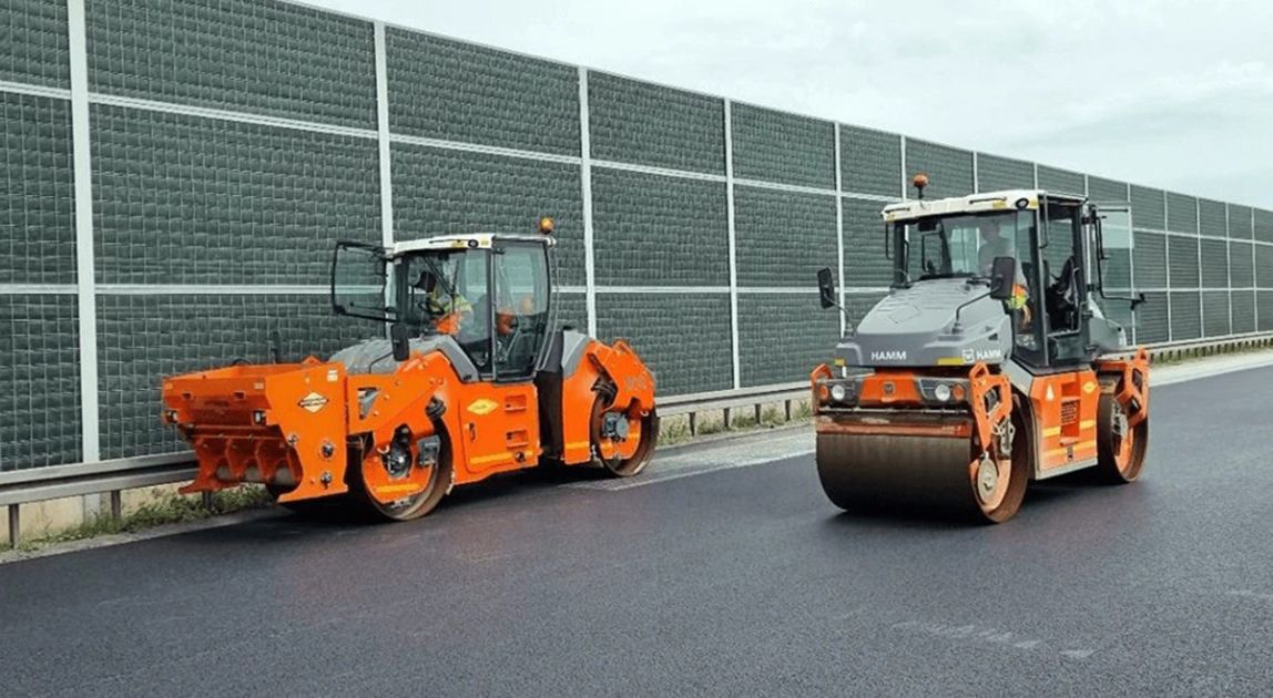 Remont drogi ekspresowej S11 na odcinku Tarnowo Podgórne – Poznań Północ, prace nawierzchniowe na trasie ekspresowej