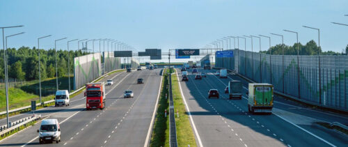 Natężenie ruchu na drogach krajowych w Polsce, wyniki GPR 2025, autostrada A1