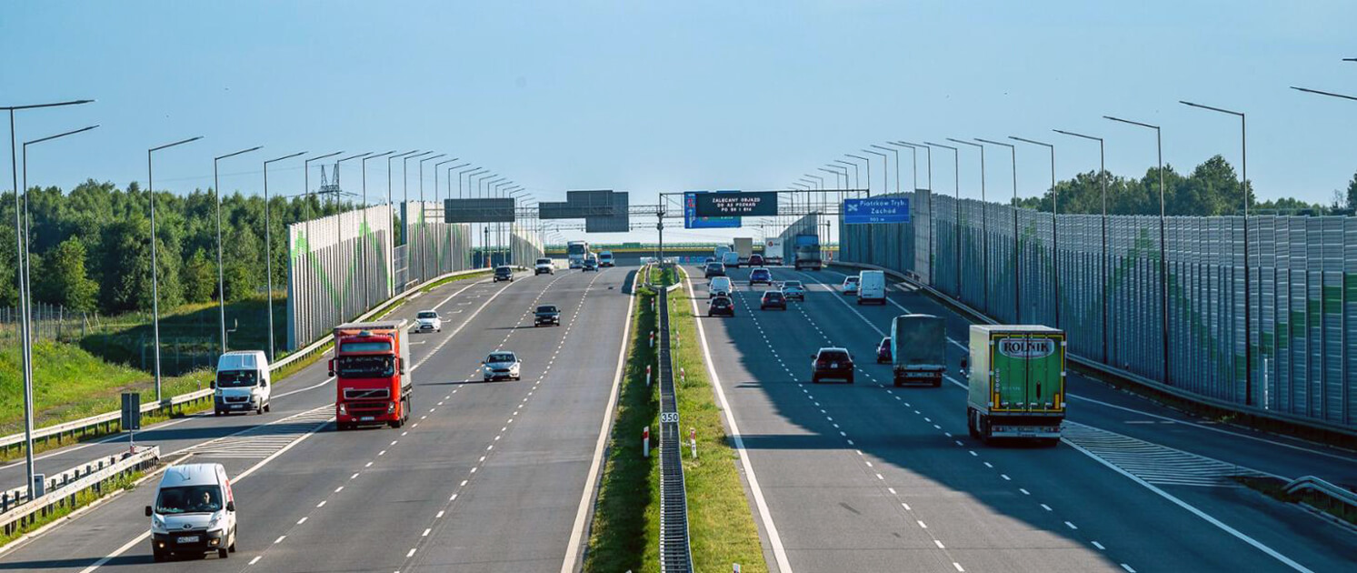 Natężenie ruchu na drogach krajowych w Polsce, wyniki GPR 2025, autostrada A1