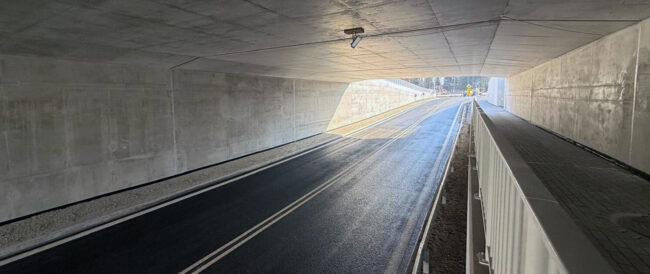 Pierwszy tunel pod zakopianką w Krzyszkowicach