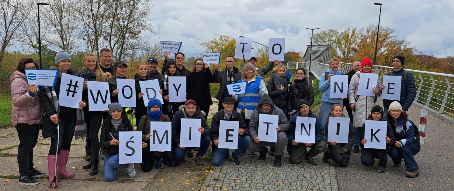 Tydzień Czystości Wód – sprzątanie rzeki przez wolontariuszy
