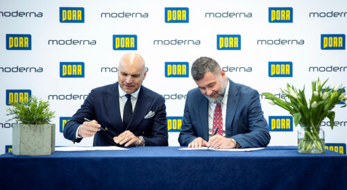Podpisanie umowy pomiędzy spółkami Moderna Construction i PORR