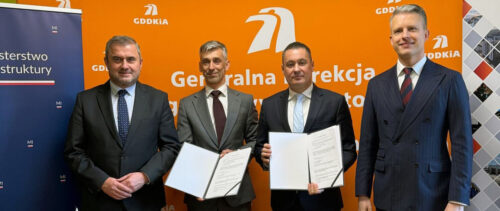 Podpisanie umowy na budowę odcinka drogi ekspresowej S6 pomiędzy Szczecin Zachód (Dołuje) a Policami w ciągu Zachodniej Obwodnicy Szczecina (ZOS)