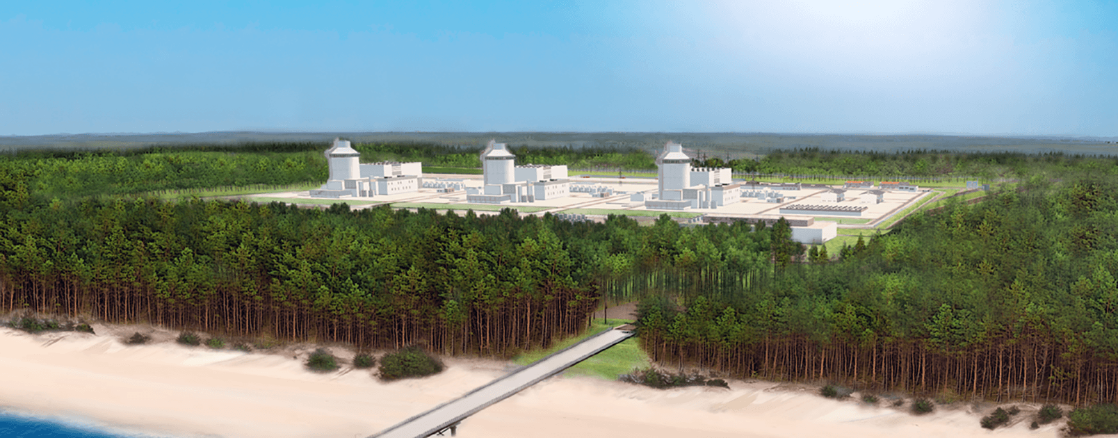 Poglądowa wizualizacja pierwszej polskiej elektrowni jądrowej, Polskie Elektrownie Jądrowe