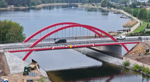 Nowy most nad Kanałem Ślesińskim w ciągu drogi wojewódzkiej nr 263