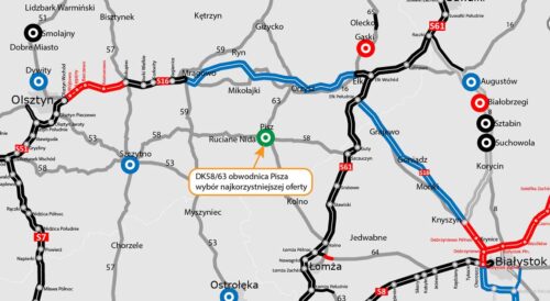 Obwodnica Pisza z wykonawcą. Budimex wybrany przez GDDKiA