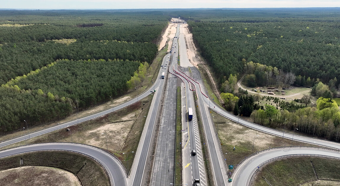 Budowa drogi ekspresowej S10, dofinansowanie z Programu FEnIKS