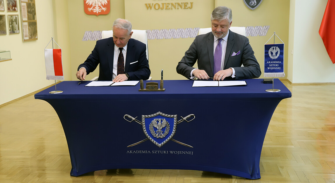 CPK i Akademia Sztuki Wojennej podpisały porozumienie