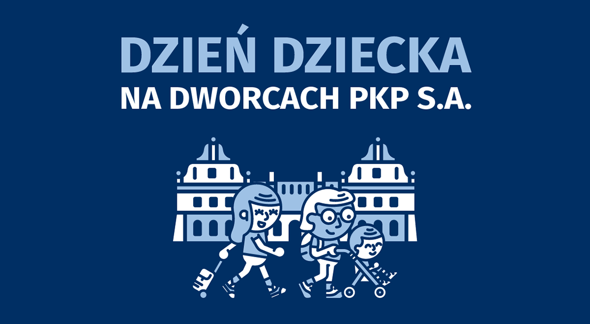 Dzień dziecka na dworcach PKP