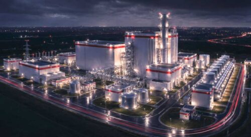 Wizualizacja elektrowni gazowej w Gdańsku