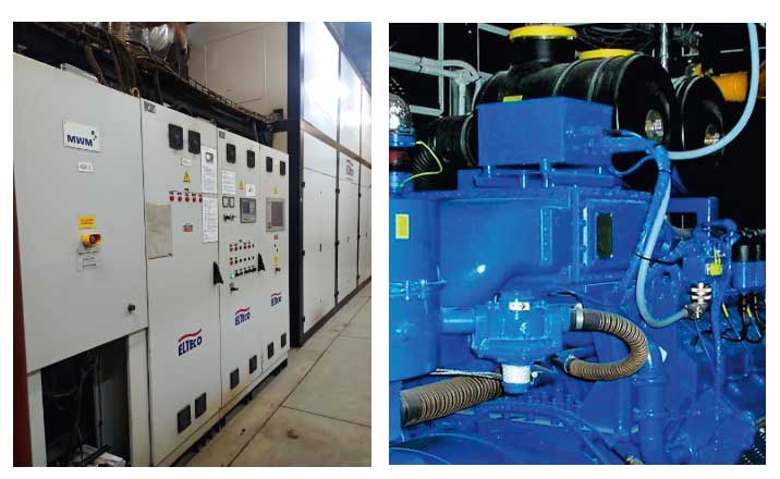 Mikroturbiny biogazowe o mocy elektrycznej 65 kW i mocy cieplnej 115 kW w oczyszczalni Płaszów