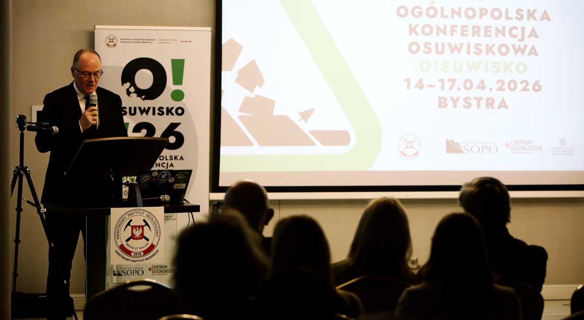 prof. Krzysztof Galos, główny geolog kraju