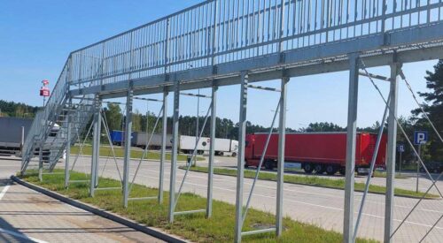 Rampy do odśnieżania ciężarówek powstaną na MOP-ach przy S3