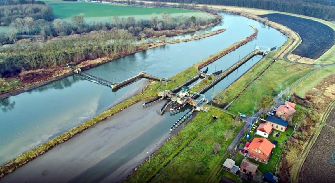 Dofinansowanie dla modernizacji stopnia wodnego Ujście Nysy, stopień wodny