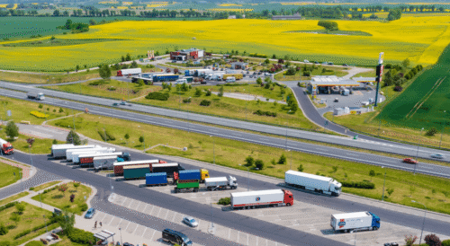 Na A1 wraca mechanizm otwierania bramek w wakacje i na Boże Ciało, MOP Olsze