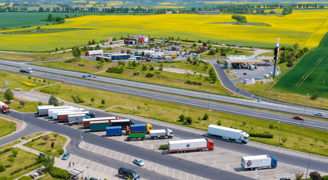 Na A1 wraca mechanizm otwierania bramek w wakacje i na Boże Ciało, MOP Olsze