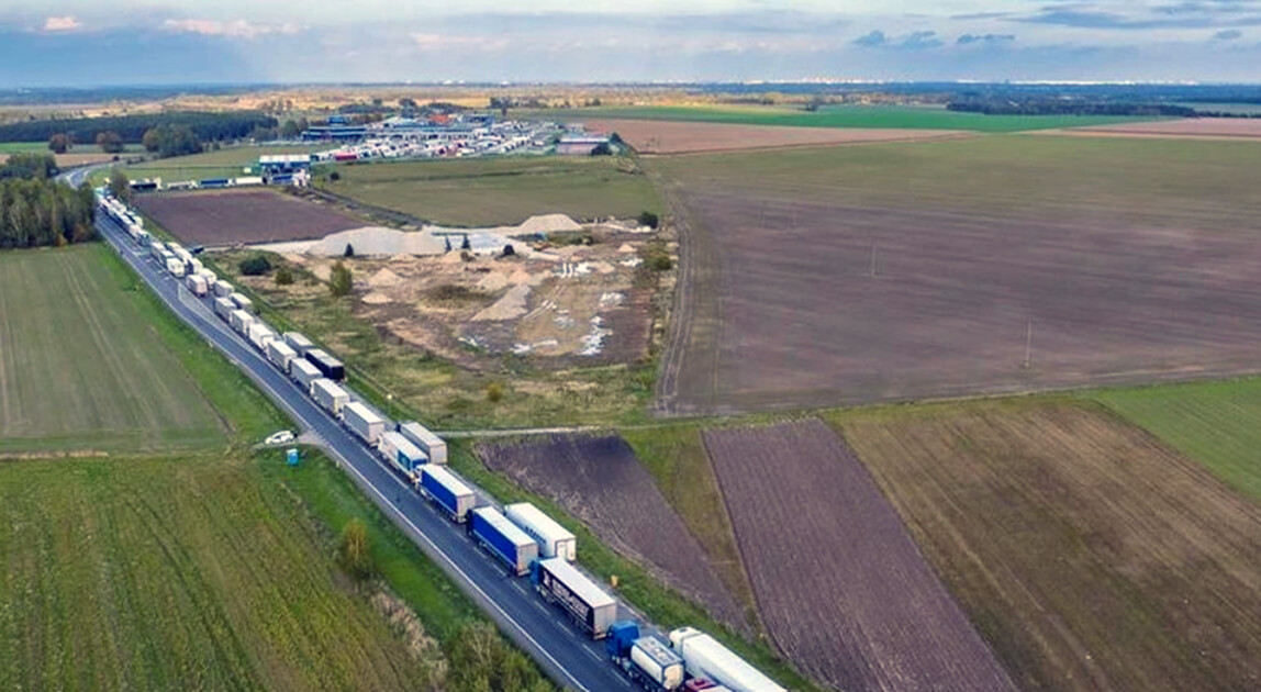 Autostrada A2 Kijowiec – Dobryń z umową na realizację, DK68 dojazd do terminala w Koroszczynie