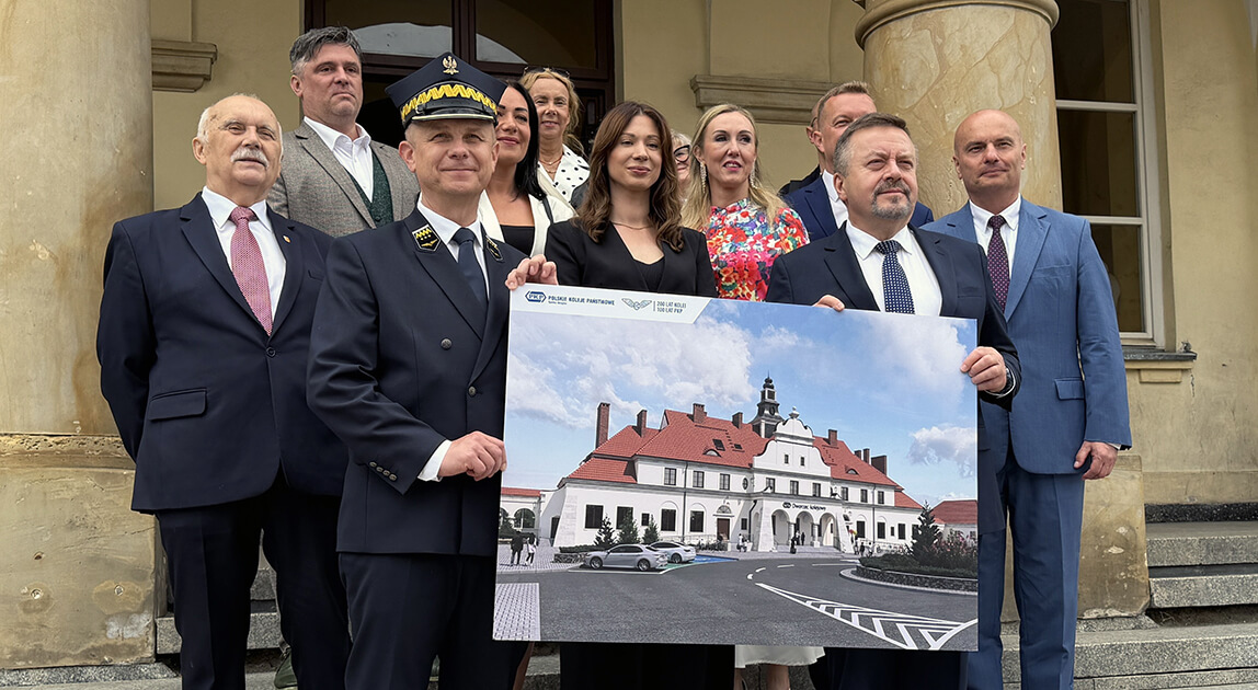 Podpisano aneks do porozumienia dotyczącego współpracy przy przebudowie dworca kolejowego w Żyrardowie