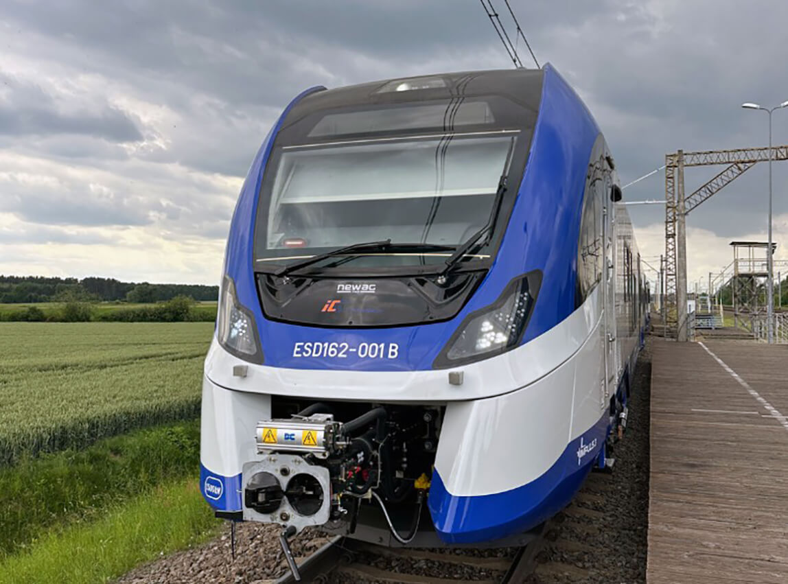 PKP Intercity rozpoczęło testy hybrydowych pociągów na torze w Żmigrodzie, HZT w PKP Intercity