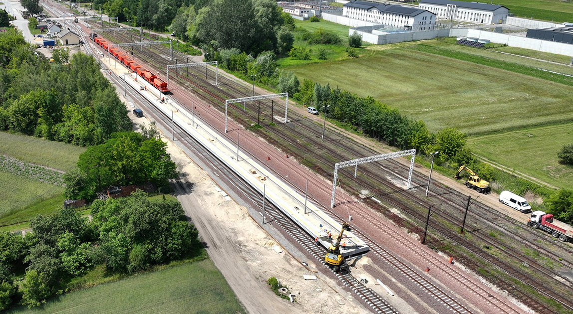 Powrót pociągów na linię kolejową nr 25, prace na LK25