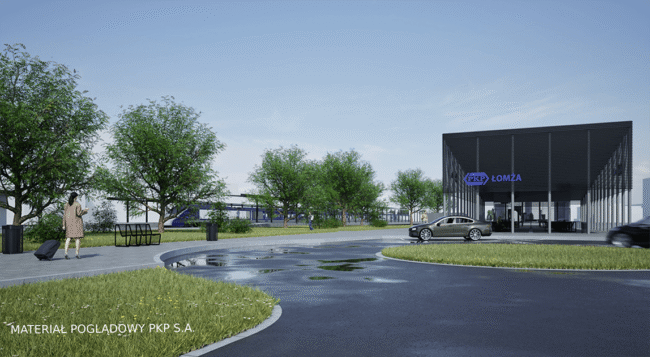 PKP wybuduje nowy dworzec kolejowy w Łomży,