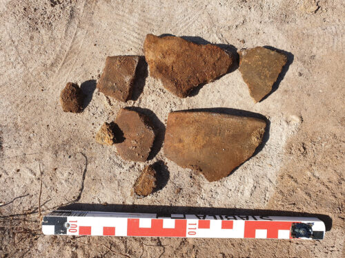 Odkrycia archeologiczne przy budowie drogi do elektrowni