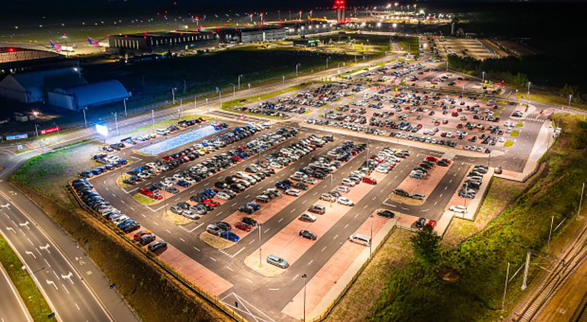 Katowice Airport oddał 500 nowych miejsc na parkingu P4