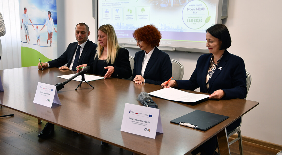 PEC Świnoujście z dofinansowaniem na modernizację sieci ciepłowniczej