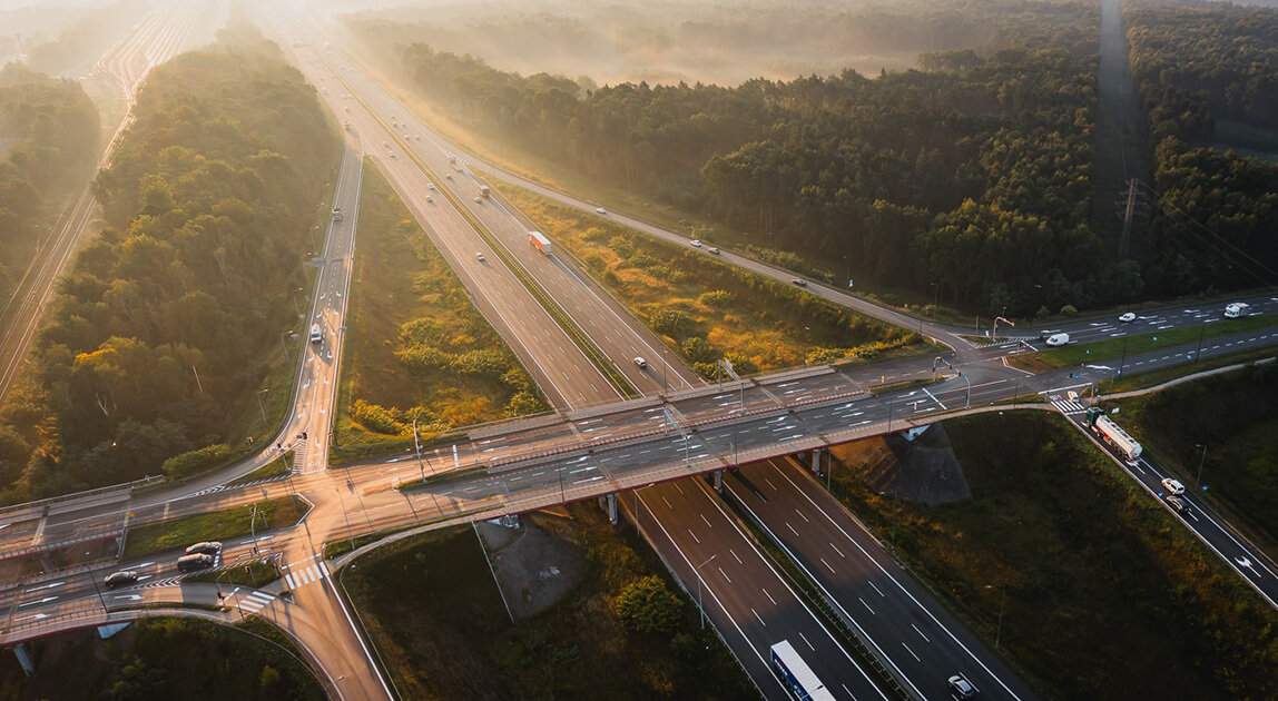 Wiadukt drogowy na węźle Zabrze Południe nad autostradą A4, wymiana dylatacji