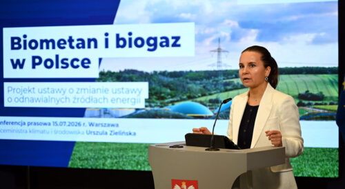 Rząd przyjął projekt ustawy o wsparciu rynku biometanu, biometan i biogaz w Polsce