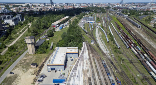 Mostostal Warszawa zmodernizował bocznicę kolejową PKP Intercity we Wrocławiu, bocznica kolejowa Wrocław