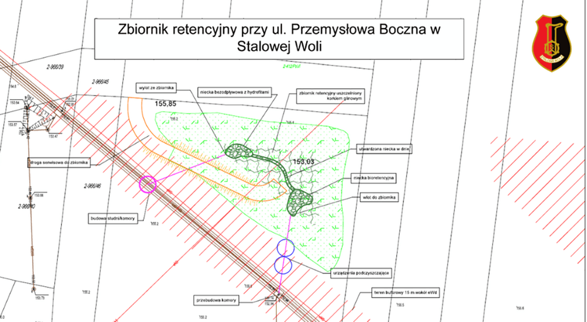 Przetarg na budowę zbiornika retencyjnego w Stalowej Woli